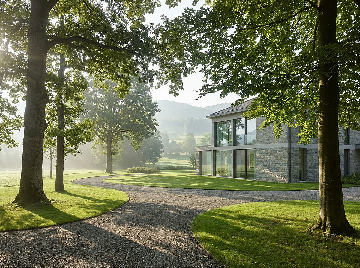 Villa im Park